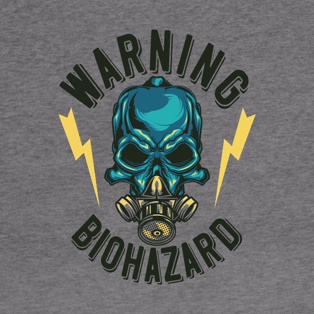 Bio Hazard Warning Tee by Hudkins